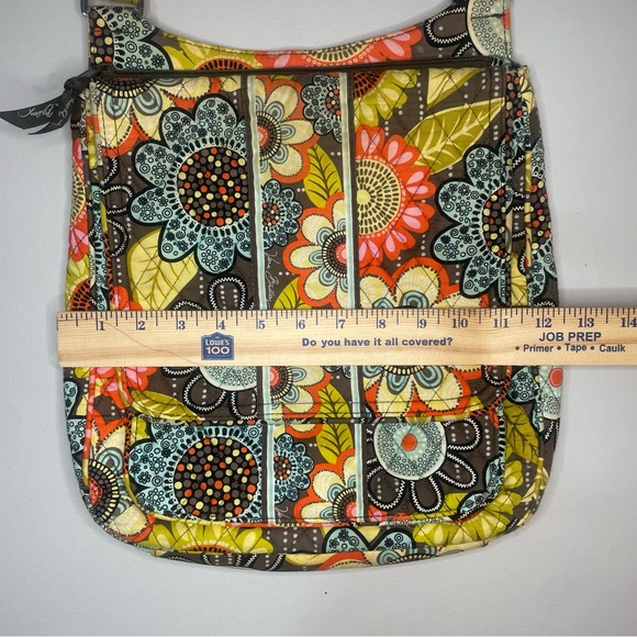 Vera Bradley Crossbody Bag Mid Medium Size Colorful Pattern Crossbody Purse - Picture 9 of 9